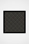 Tartan Desen Siyah-Antrasit İpek Tivil Eşarp 90x90