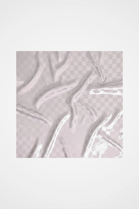 Jakar Monogram Gümüş Tivil İpek Eşarp 90x90