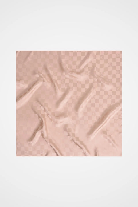 Jakar Monogram Yavruağzı Tivil İpek Eşarp 90x90