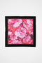Peony Bouquet Mercan-Kırmızı Tivil İpek Eşarp 90x90